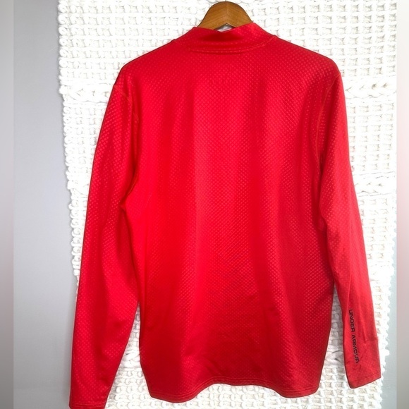 Under Armour Golf Heat Gear Mock Neck Shirt - Picture 3 of 4